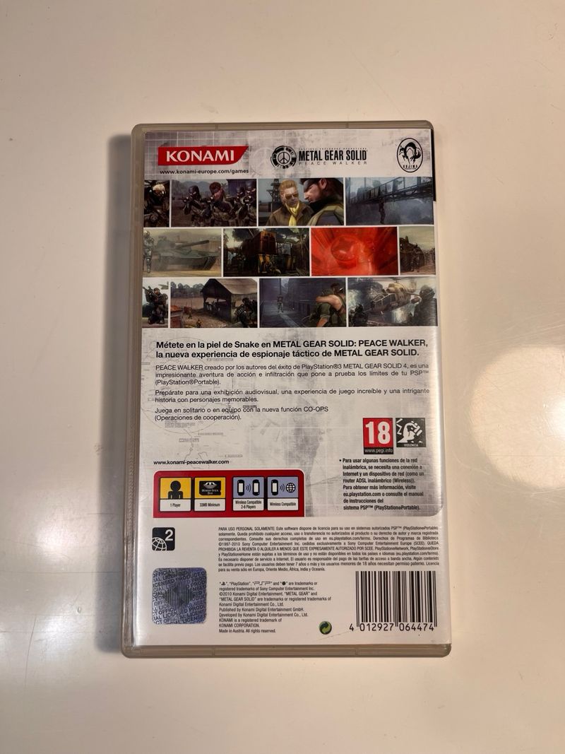 Metal Gear Solid: Peace Walker PSP  (SOLO ENVÍO) afbeelding 5