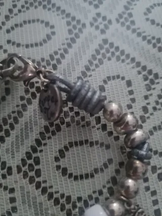 Pulsera Acero Inox. Broche Charm