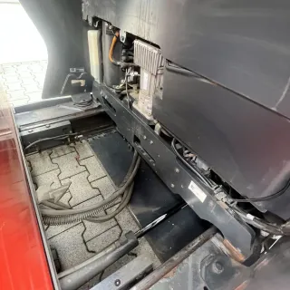 Carretilla elevadora Linde retráctil