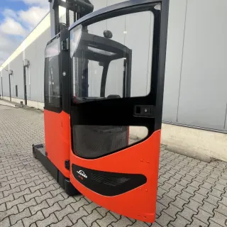 Carretilla elevadora Linde retráctil