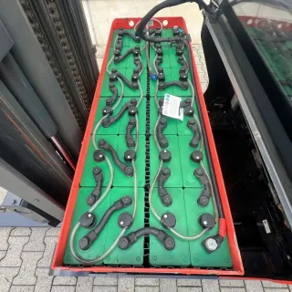 Carretilla elevadora Linde retráctil