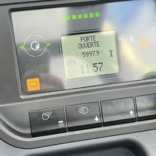 Carretilla elevadora Linde retráctil