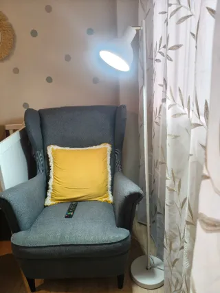 Lámpara de pie moderna metal