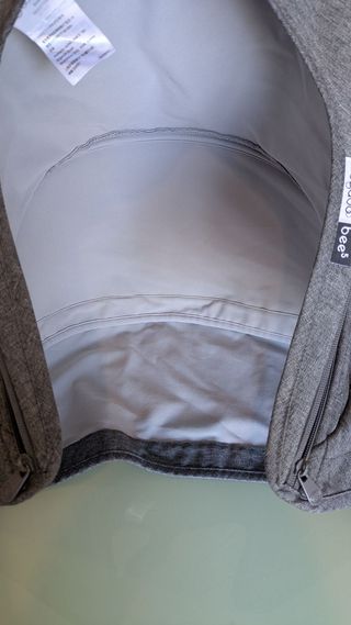 capota bugaboo bee 5 gris extensible con ventilac