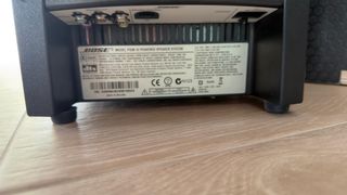 Bose AV 28: 4 cubos, central y sub