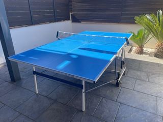 Mesa Ping Pong Estándar Azul