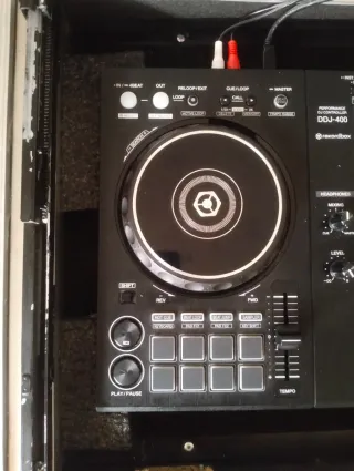 ControladorPioneer DDJ-400 com mala anti choque