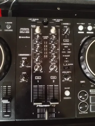 ControladorPioneer DDJ-400 com mala anti choque