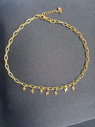 Collar cadena dorado