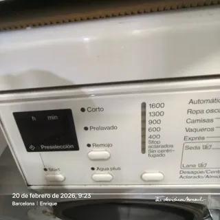 Lavadora Miele Carga Frontal