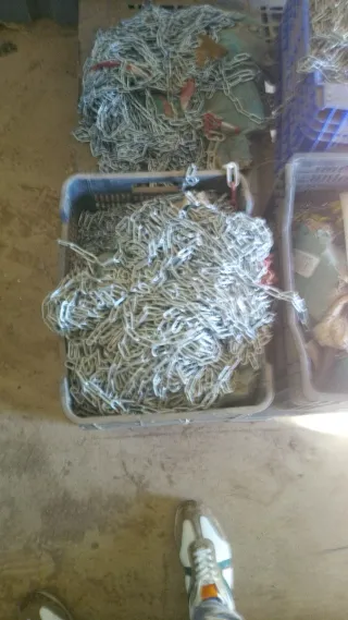 Cadenas metálicas por metros