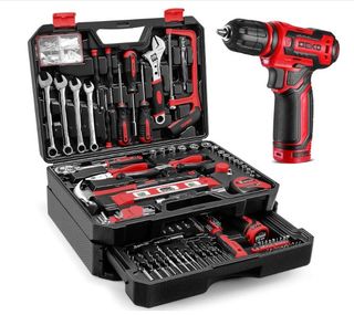 DEKO Caja Herramientas Completa 238 Piezas NUEVA