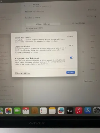 MacBook Air M1 256GB 8GB RAM 13,3 Plata