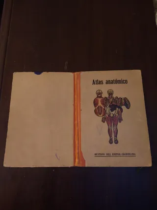 Antiguo Atlas Anatómico Gustavo Gili Troquelado