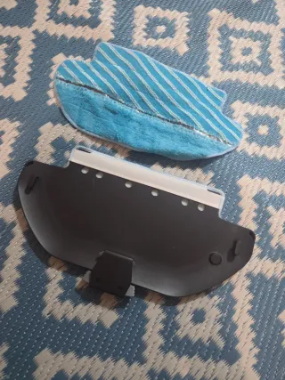 Kit Fregado Conga Cecotec: Soporte + 2 Mopas