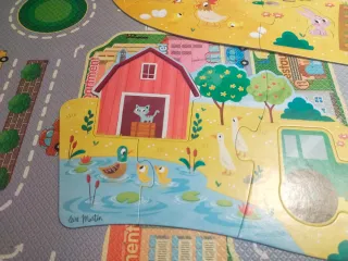 Puzzle Goula XXL Granja 18 piezas