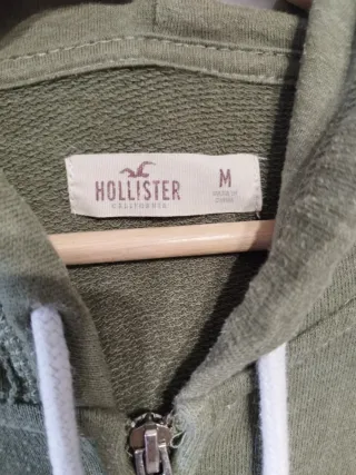 Chaqueta Hollister Verde Talla M