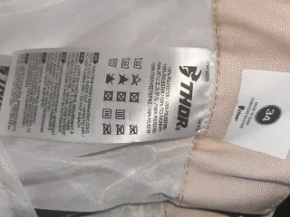 Pantalones Motocross Thor Grises y Blancos