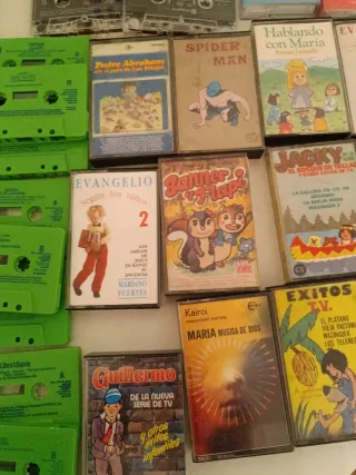 Lote 45+ Casetes Educativas Infantiles