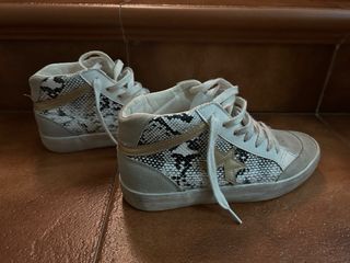 Zapatillas altas estampadas