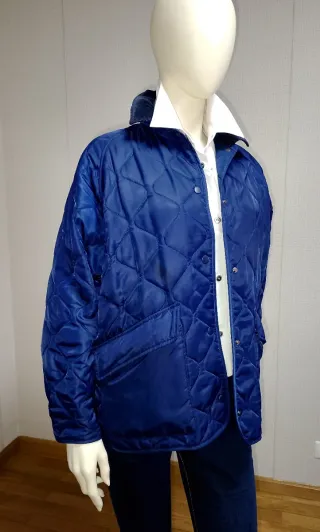 Chaqueta acolchada Pull & Bear azul