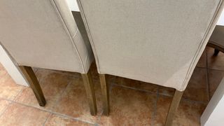 4 Sillas Comedor Lino Beige