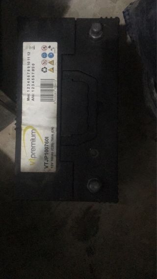 Batería Coche 100Ah VT Premium