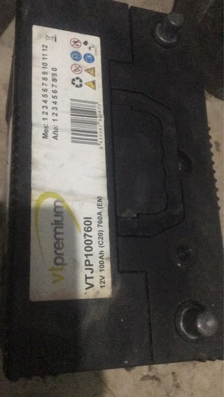 Batería Coche 100Ah VT Premium