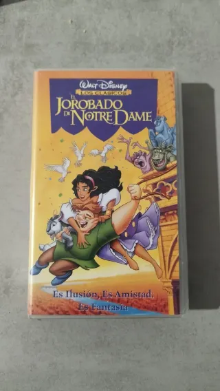 VHS Disney El Jorobado de Notre Dame