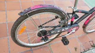 Bicicleta niña BTWIN rosa