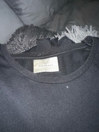 Camiseta oversize negra