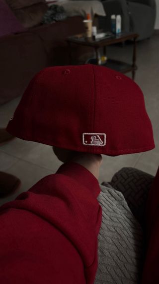 Gorra New Era 59FIFTY Roja Talla 7
