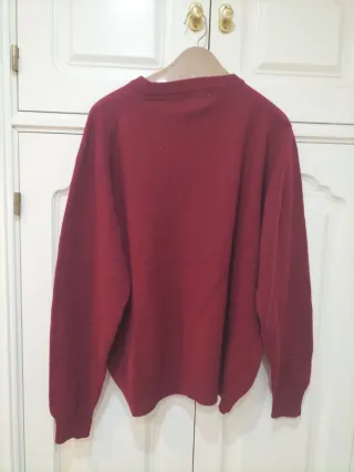 Jersey El Corte Inglés granate