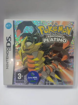 Caja Pokémon Edición Platino Nintendo DS
