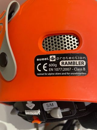 Casco Esquí Infantil Sweet Protection Naranja