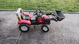 Tractor Infantil Case con Remolque Dumper