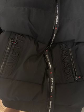 Chaqueta Zavetti Canada niño XL Negra