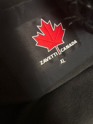 Chaqueta Zavetti Canada niño XL Negra