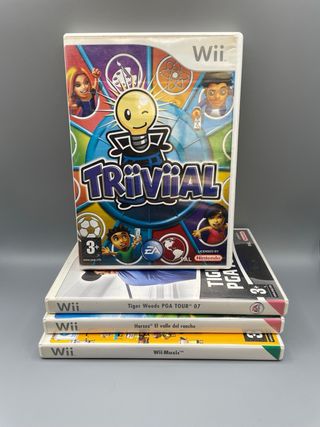 Lote 7 Videojuegos Wii Completos Español