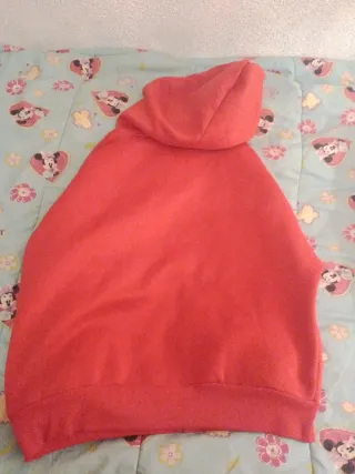 Sudadera Roja Shein con Cremallera