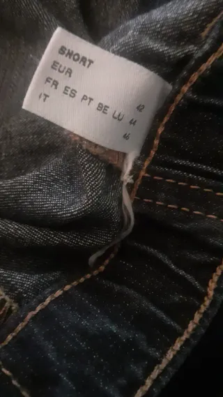 Mallas vaqueras azules