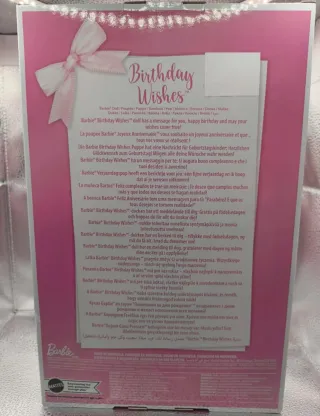 Barbie Birthday Wishes 2023 (NRFB)