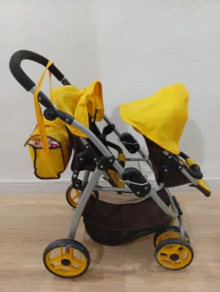Carrito de bebé y cuna de viaje