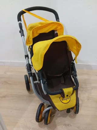 Carrito de bebé y cuna de viaje