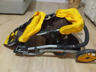 Carrito de bebé y cuna de viaje