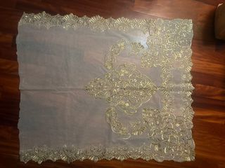 Manteletas Fallera Doradas y Blancas adulta