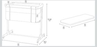 Minicuna Ajustable 6 Posiciones