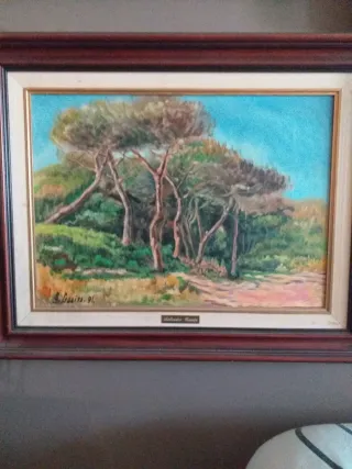 Cuadro óleo sobre lienzo firmado