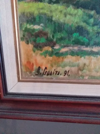 Cuadro óleo sobre lienzo firmado