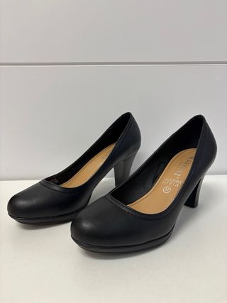 Zapatos de tacón negros